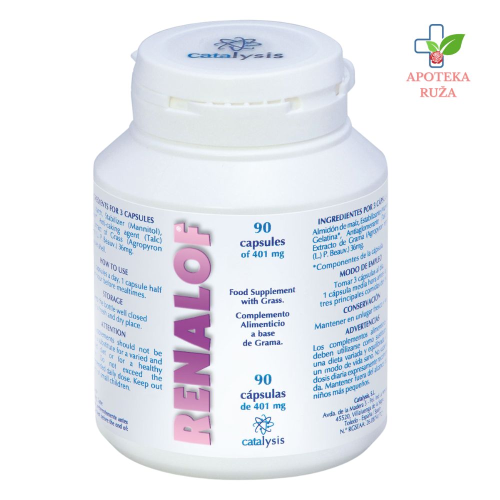 Renalof protiv kamena i peska u bubrezima 90 kapsula