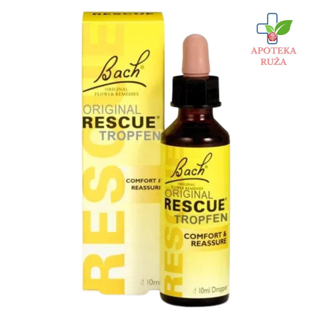 Rescue (Bach-ove) kapi protiv stresa, psihičke napetosti i nervoze 10ml