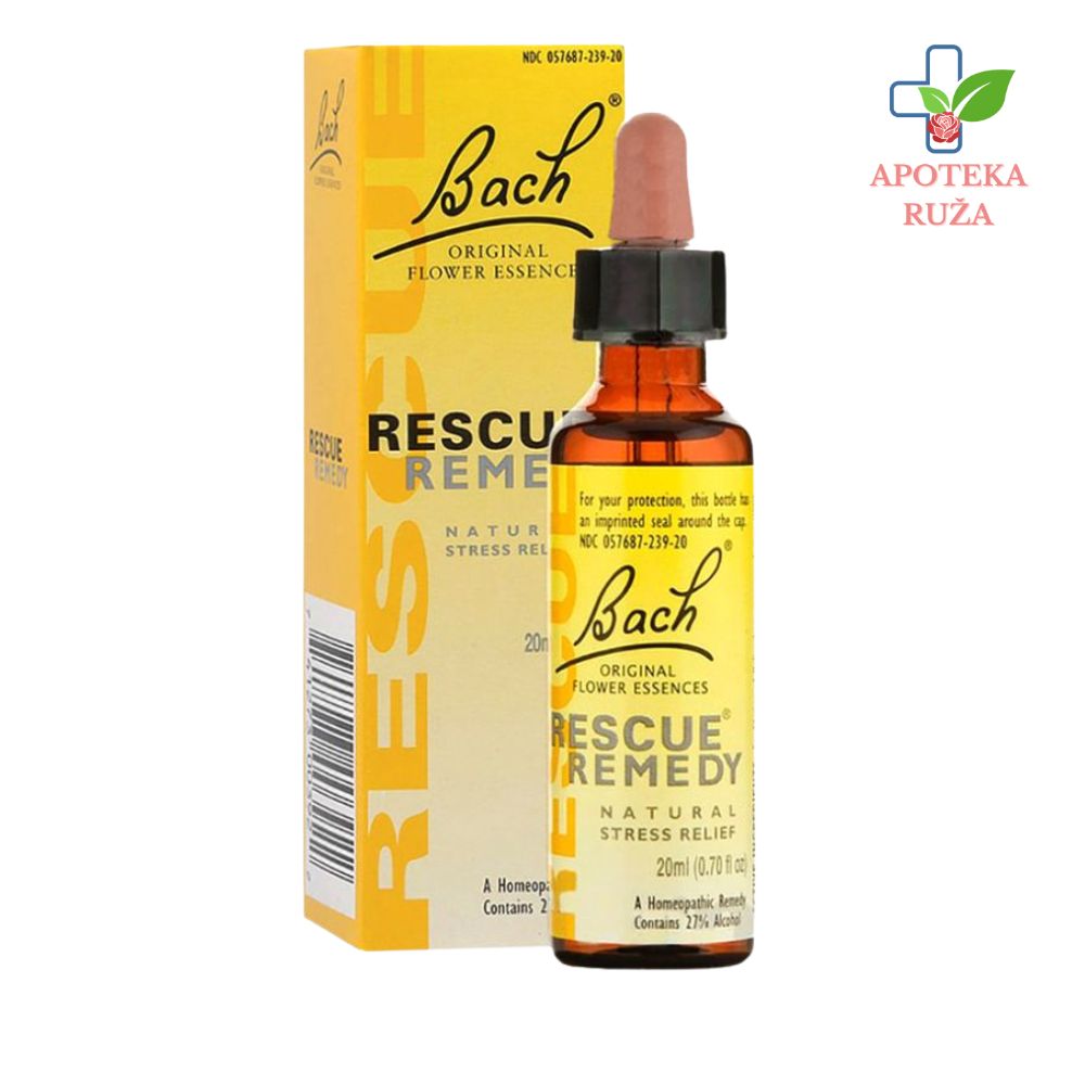 Rescue (Bach-ove) kapi protiv stresa, psihičke napetosti i nervoze 20ml