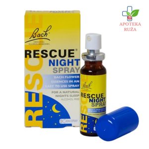 Rescue (Bach-ov) sprej za noć protiv nesanice 10ml