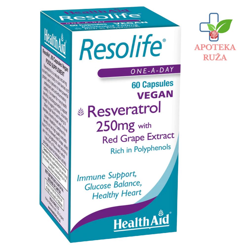 Resolife za imunitet i energiju 60 kapsula HealthAid