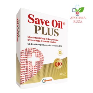 Save Oil Plus - za normalni lipidni status 30 kapsula