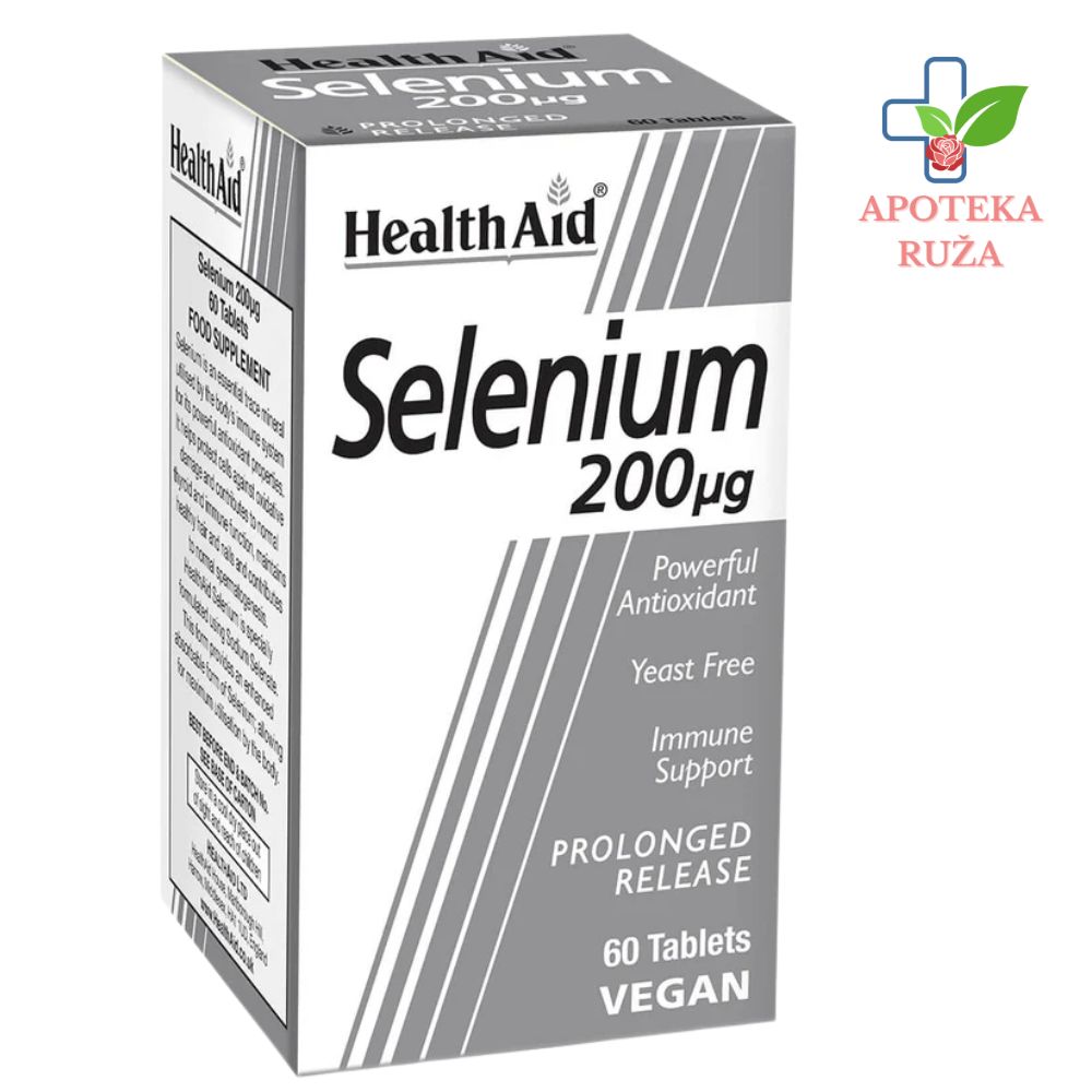 Selenium – selen 200mcg 60 tableta HealthAid