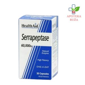 Serrapeptase protiv bola i upale 60 000IU 30 kapsula HealthAid