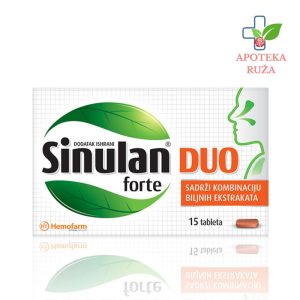 Sinulan Duo Forte za olakšano disanje 15 tableta