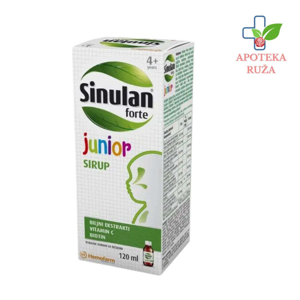 Sinulan Forte Junior Sirup za olakšano disanje 120ml