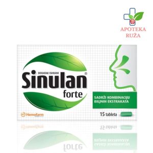 Sinulan Forte za olakšano disanje 15 tableta