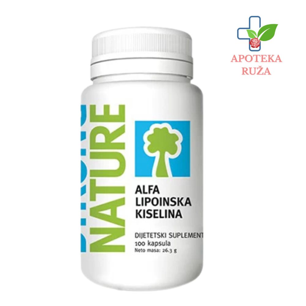 Strong Nature Alfalipoinska kiselina 200mg 100 kapsula