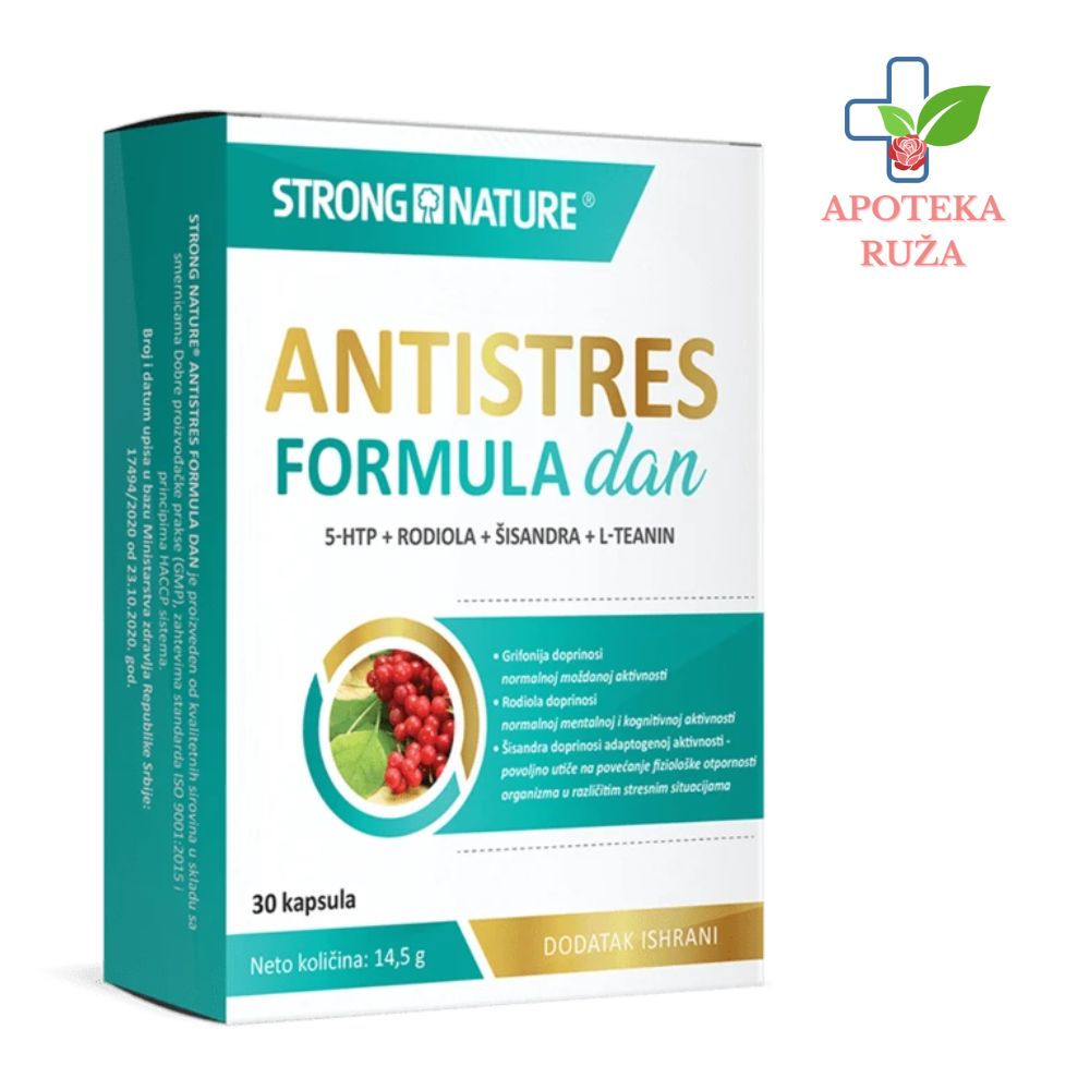 Strong Nature Antistres formula dan 30 kapsula