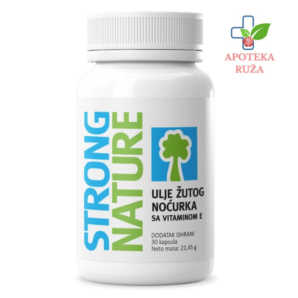 Strong Nature Epo – ulje žutog noćurka za menopauzu 30x500mg
