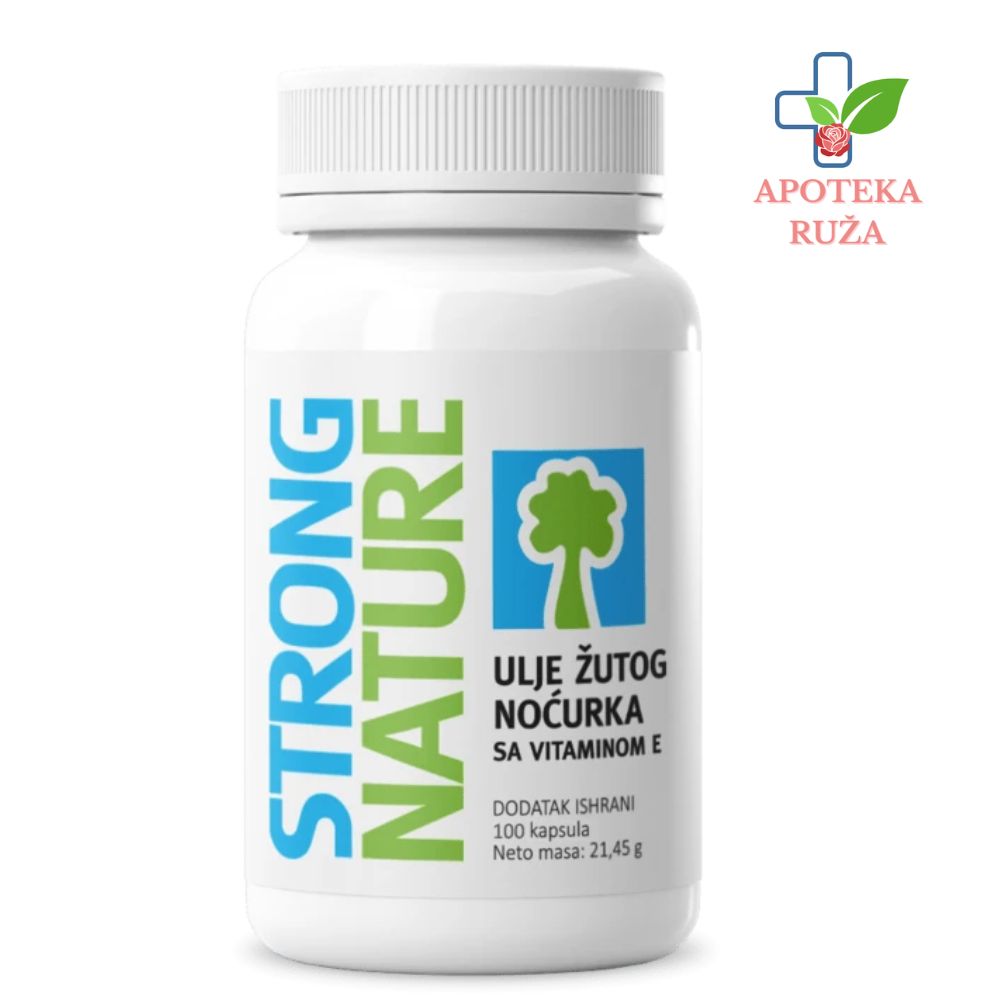 Strong Nature Epo – ulje žutog noćurka za menopauzu 100x500mg
