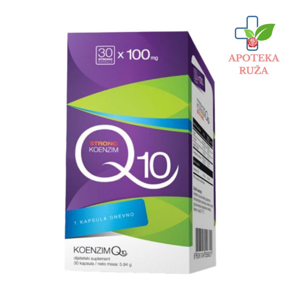 Strong Nature Koenzim Q10 100mg 30 kapsula