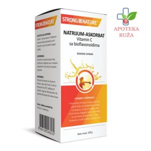 Strong Nature Natrijum Askorbat- Vitamin C sa bioflavonoidima prah 100 g