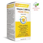 Strong Nature Vitamin C 1000 mg + Cink 15 mg prah 60gr