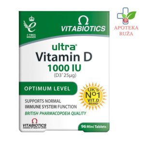 Ultra Vitamin D 1000 IU 96 tableta