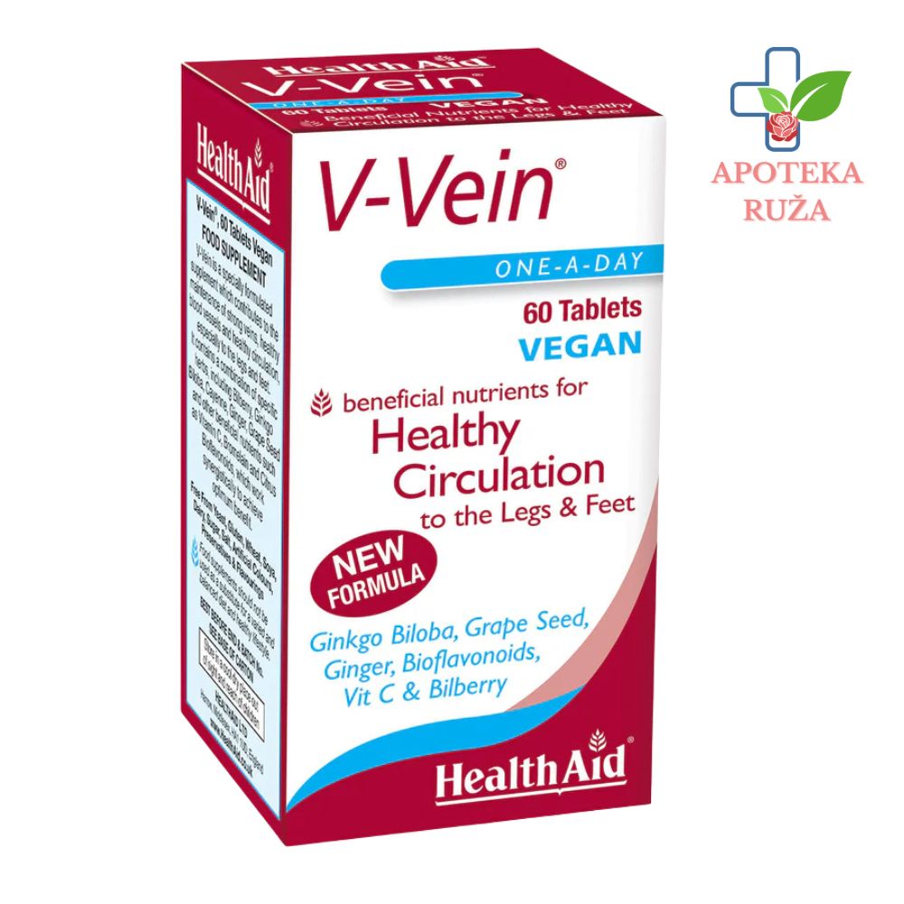 V-Vein za jačanje vena 60 tableta HealthAid