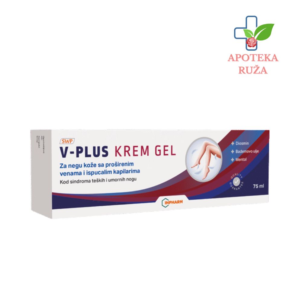 V plus krem gel protiv proširenih vena i kapilara 75ml