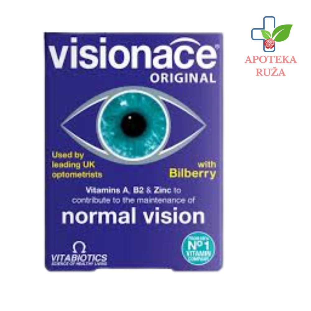 Visionace za poboljšanje vida 30 kapsula