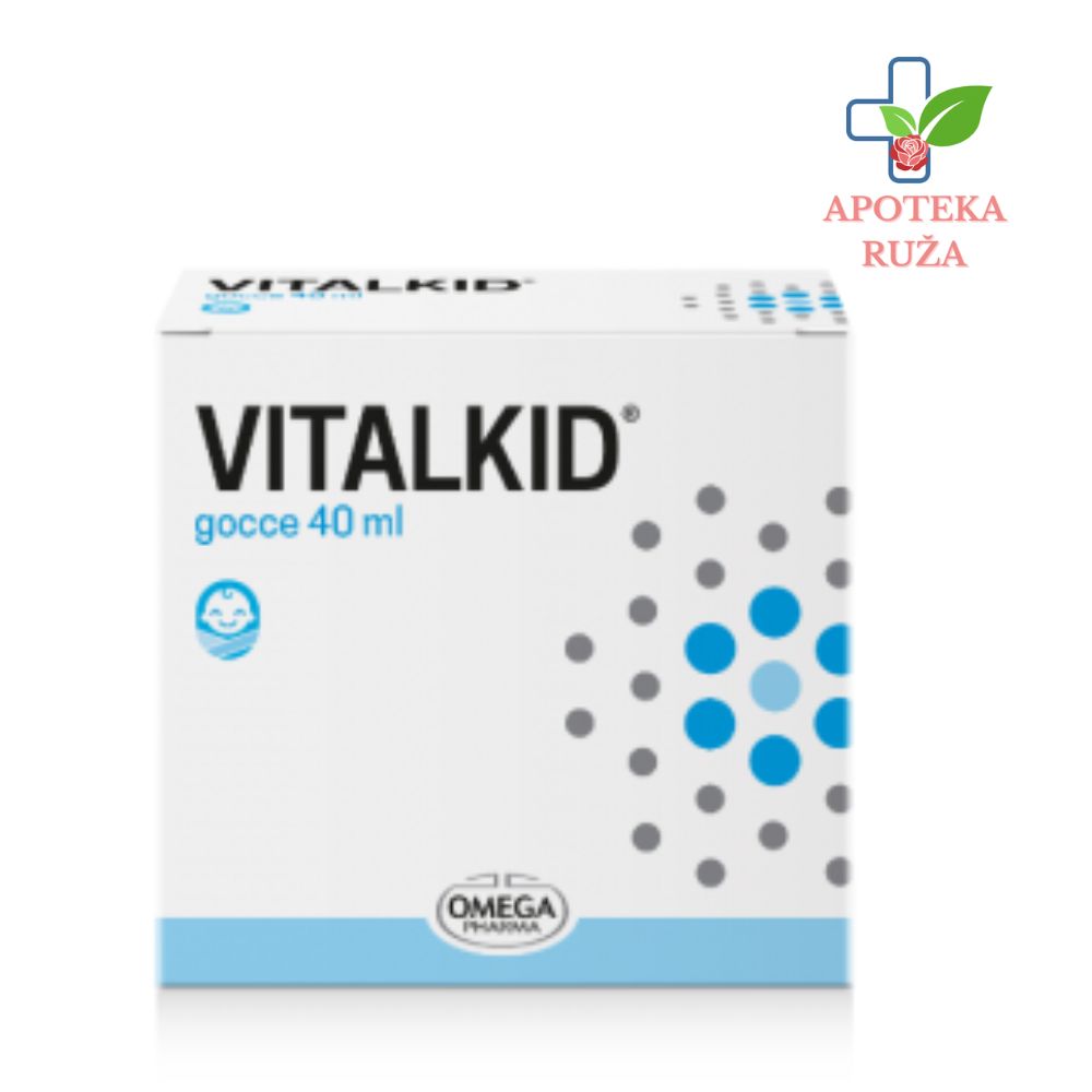 Vitalkid vitamini za bebu, decu i odrasle 2x20ml