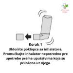 Aerochamber inhalaciona komora sa velikom maskom za odrasle