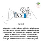 Aerochamber inhalaciona komora sa velikom maskom za odrasle