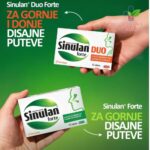 Sinulan Duo Forte za olakšano disanje 15 tableta
