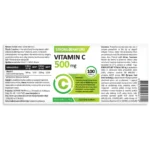 Strong Nature Vitamin C 500 mg 100 tableta
