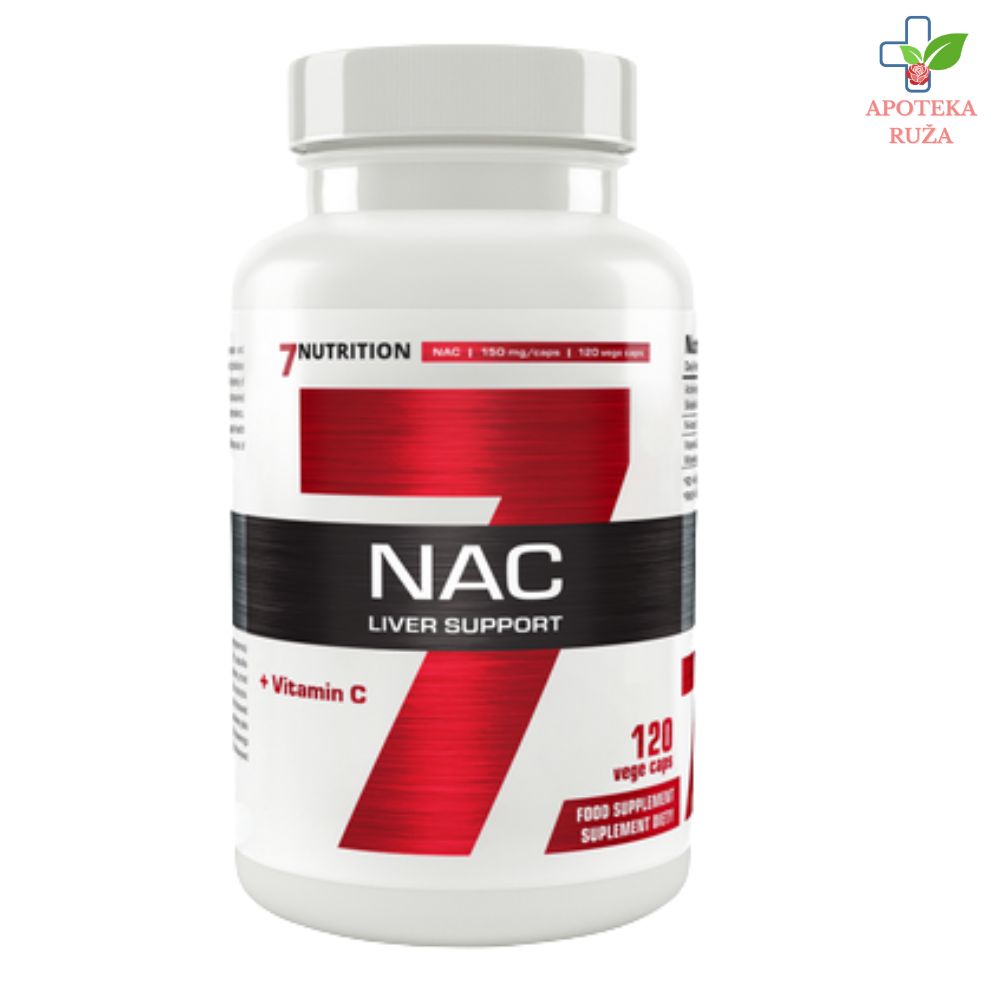 7Nutrition NAC 500mg 120 kapsula