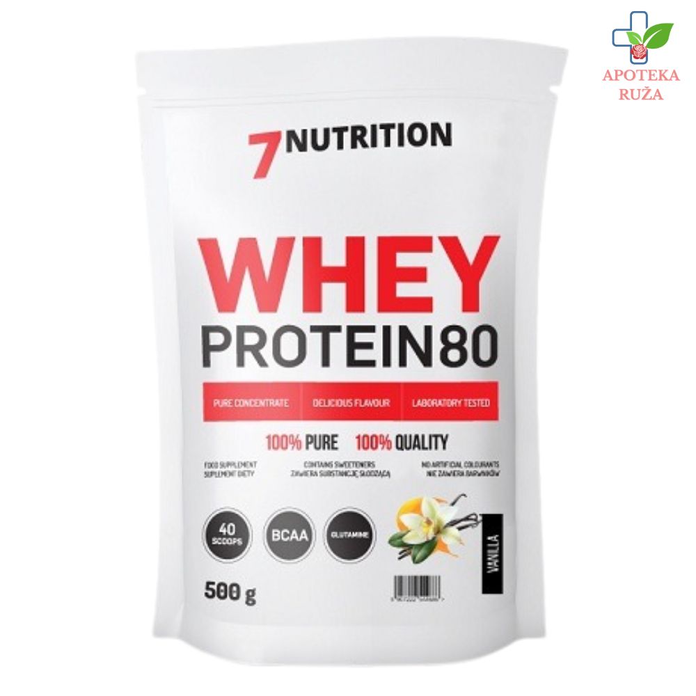 7Nutrition Whey Protein vanila 500gr