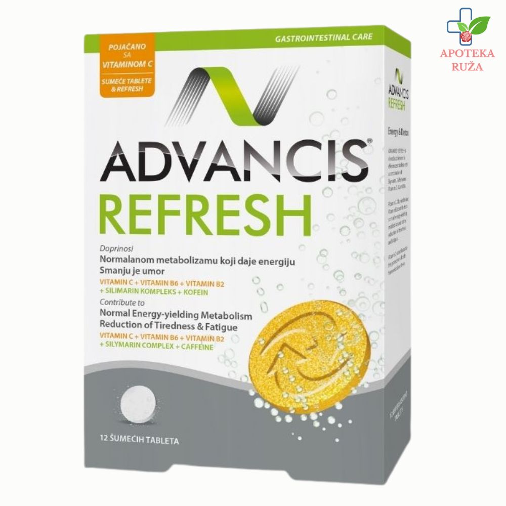Advancis Refresh za detoksikaciju organizma 12 šumećih tableta