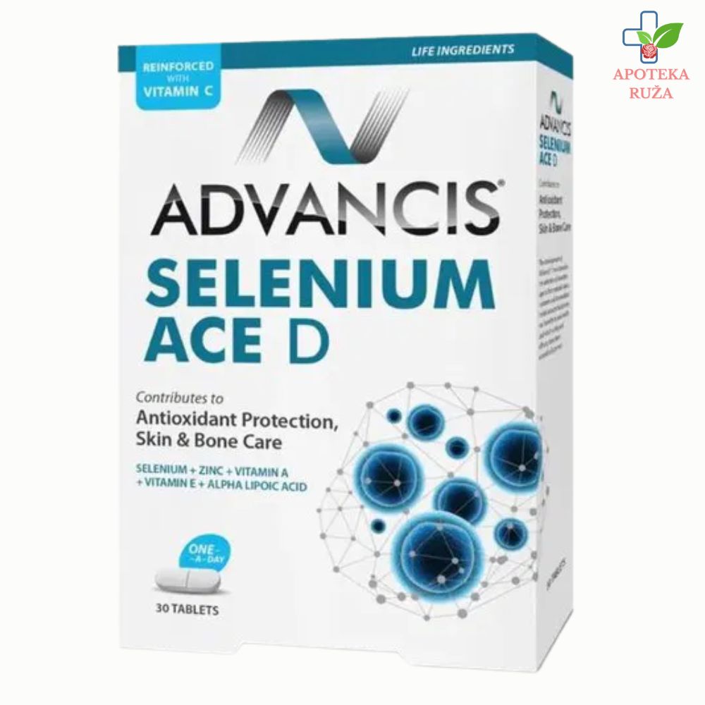 Advancis Selenium ACE D 30 tableta