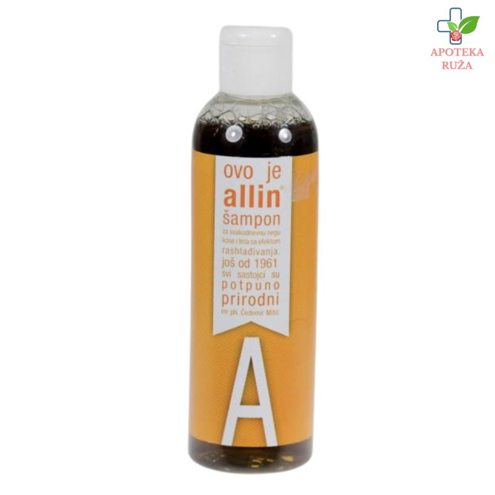 Allin šampon za kosu i telo pogodan za svakodnevnu upotrebu 200ml