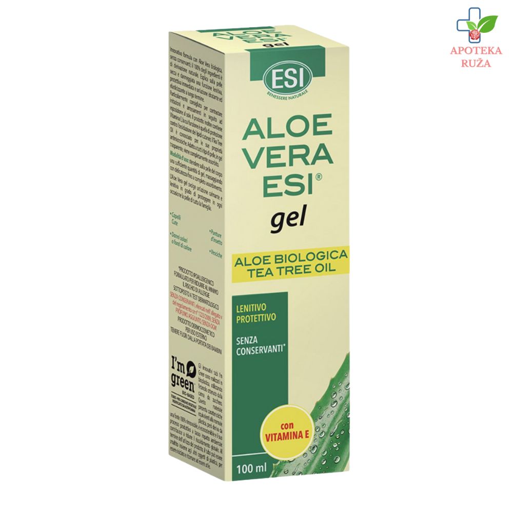 Aloe Vera gel sa vitaminom E i uljem čajevca 100ml