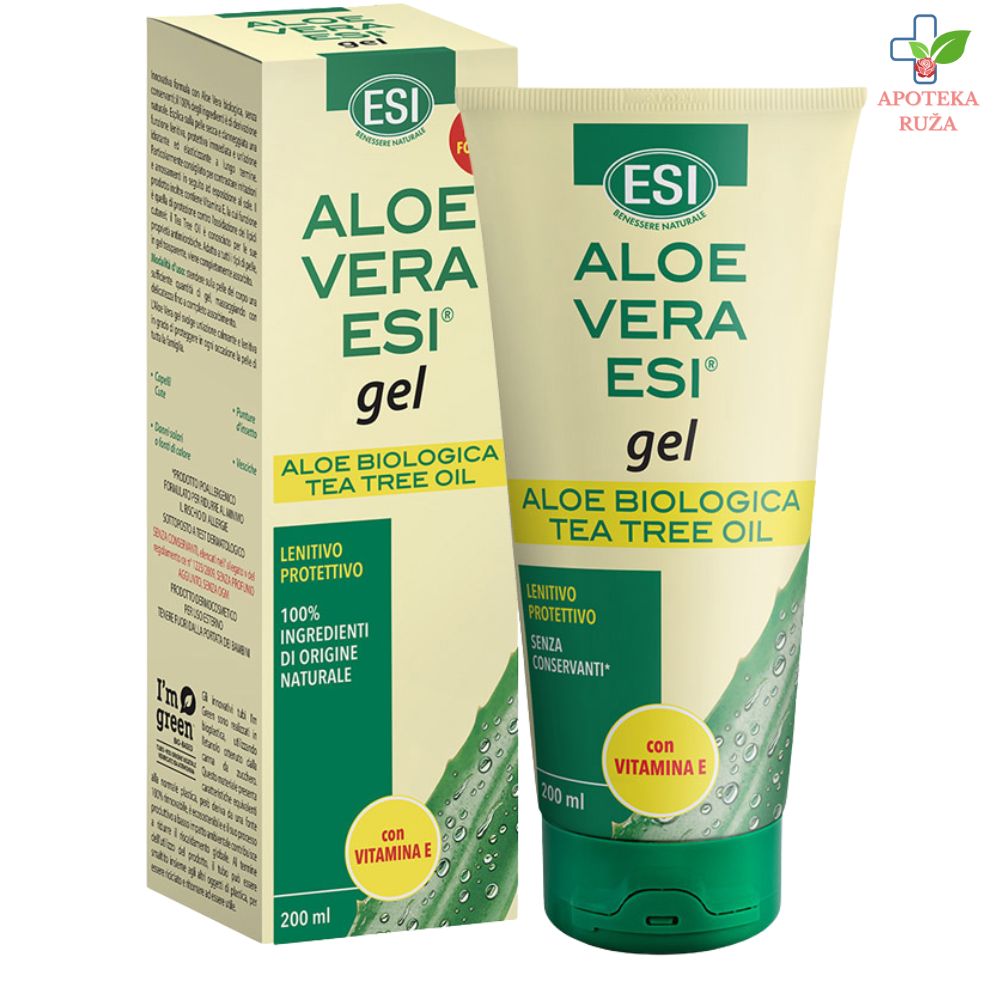 Aloe Vera gel sa vitaminom E i uljem čajevca 200ml
