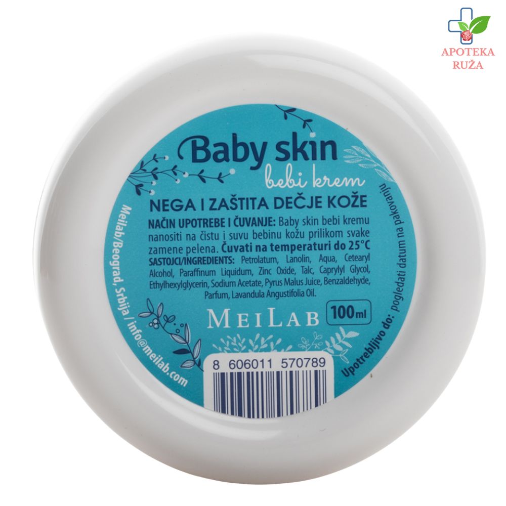 Baby Skin zaštitna krema za pelensku regiju 100ml