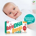 Babytol DHA Omega za pravilan razvoj mozga i vida 30 kapsula