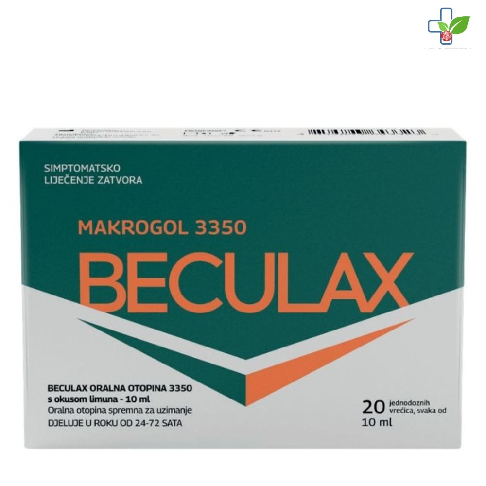 Beculax Macrogol 3350 za bolju probavu 20x10ml