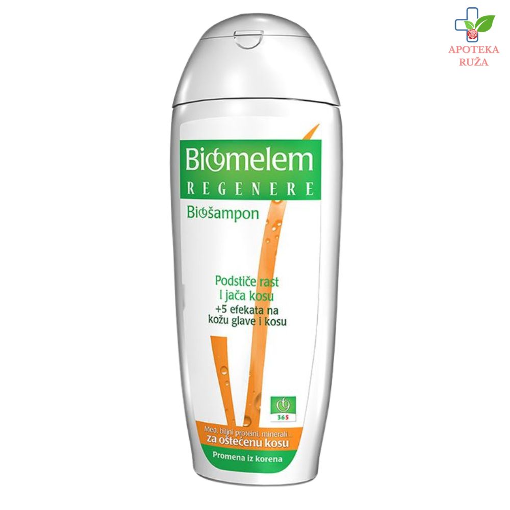 Biomelem šampon sa medom za rast i jačanje kose 222ml