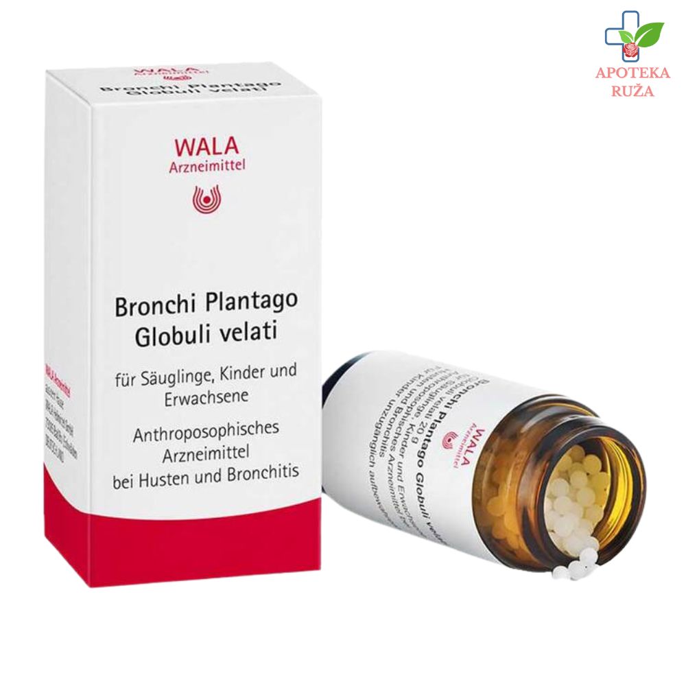 Bronchi Plantago Globuli velati 20 pilula