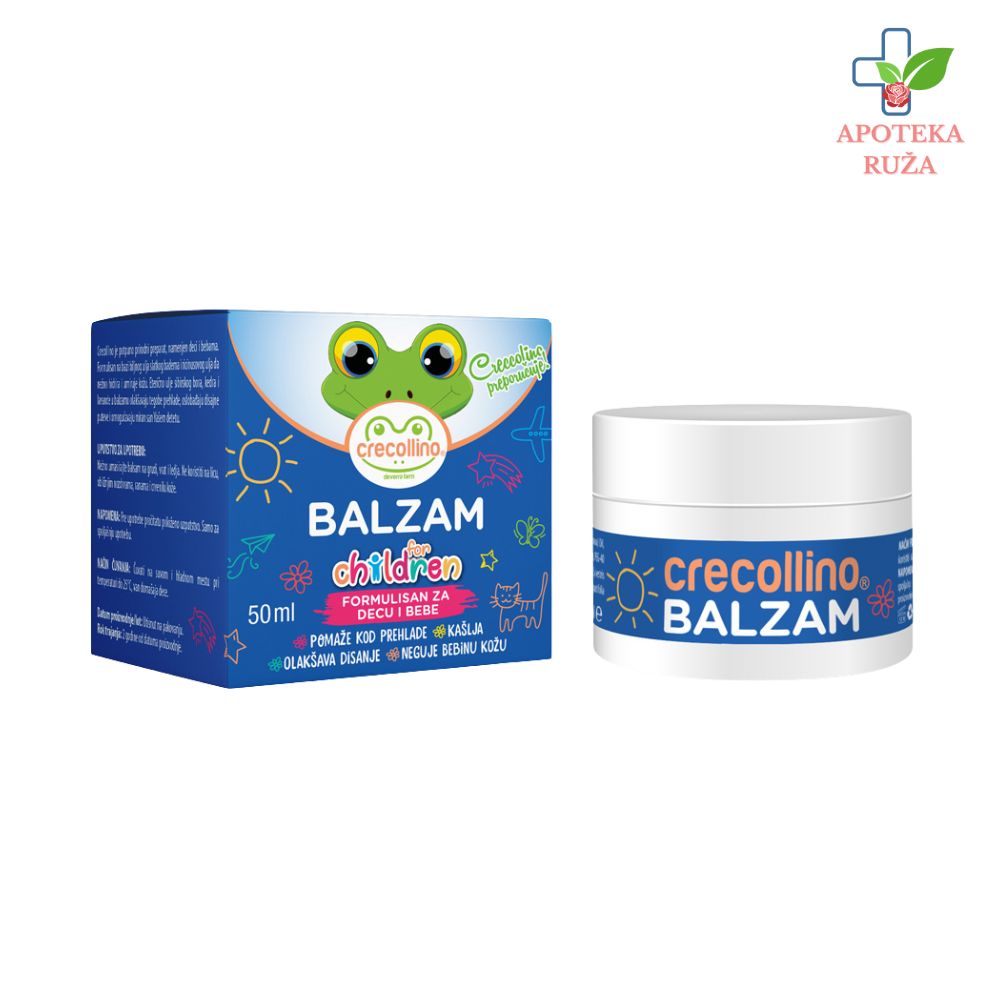 Crecollino balzam za negu, hidrataciju i zaštitu kože beba 50ml