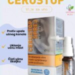 Cerustop za otapanje i uklanjanje prekomerne ili stvrdnute ušne masti sprej za uho 10ml