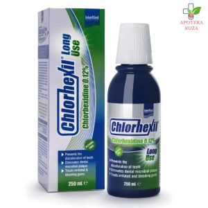 Chlorhexil 0,12% Long Use -  rastvor za ispiranje usta za dužu upotrebu 250ml