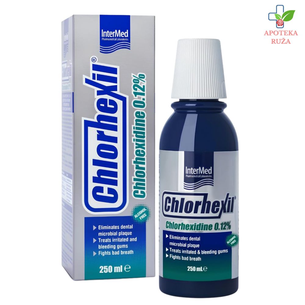Chlorhexil 0,12% – rastvor za ispiranje usta 250ml