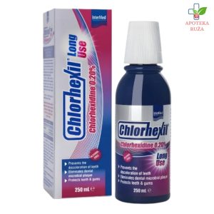 Chlorhexil 0,20% Long Use - rastvor za ispiranje usta za dužu upotrebu 250ml