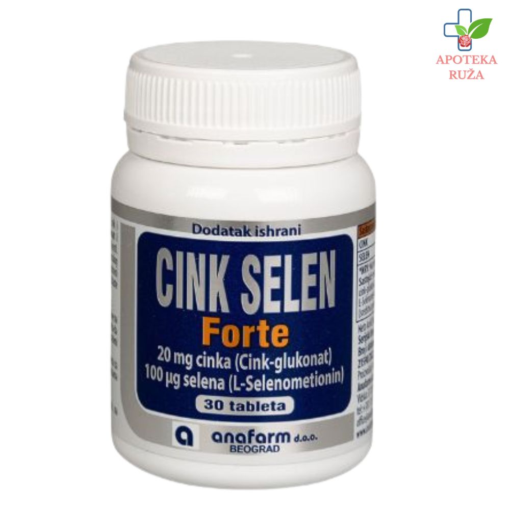Cink Selen Forte Anafarm 30 tableta