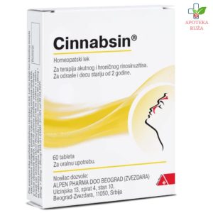 Cinnabsin protiv zapušenog nosa 100 tableta