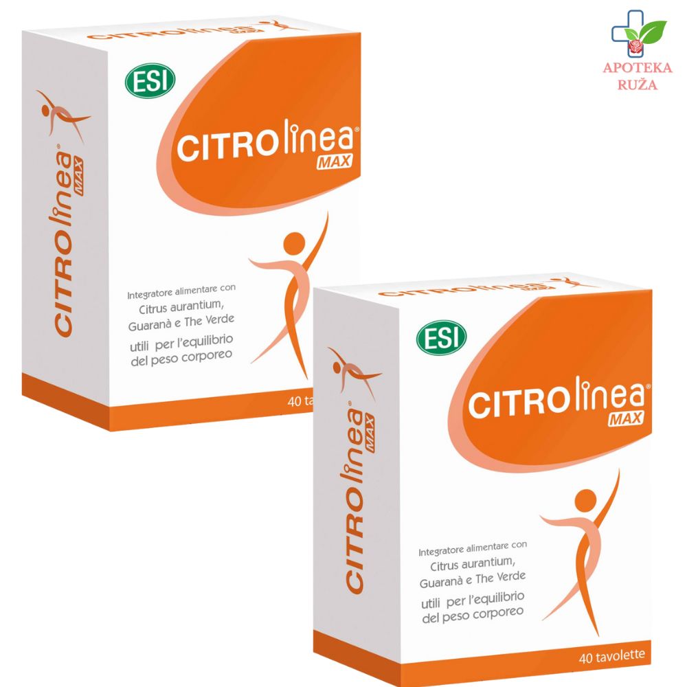 Citrolinea Max za mršavljenje 40 tableta DUO PACK