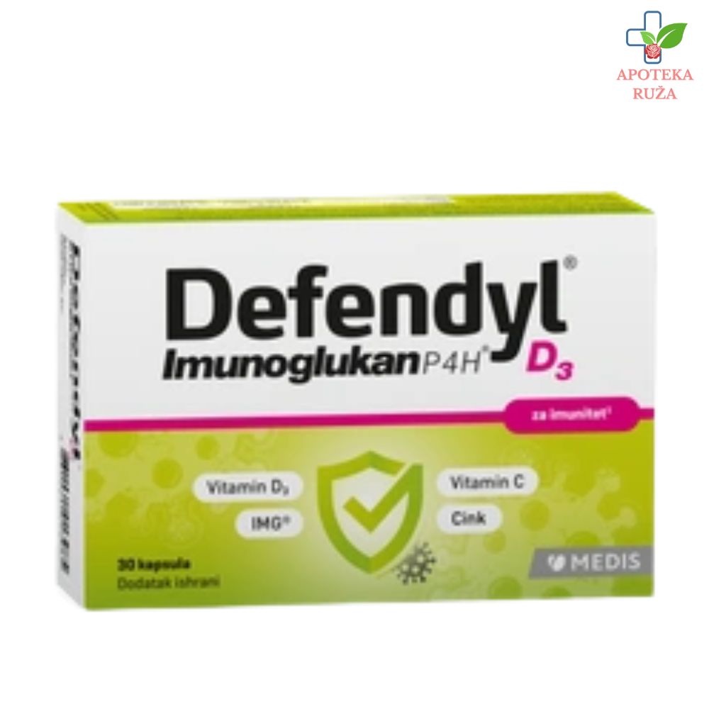 Defendyl Imunoglukan D3 30 kapsula