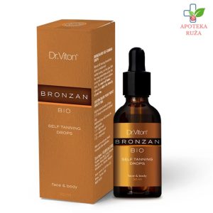 Dr Viton Bronzan kapi za samopotamnjivanje bez izlaganja suncu 30ml