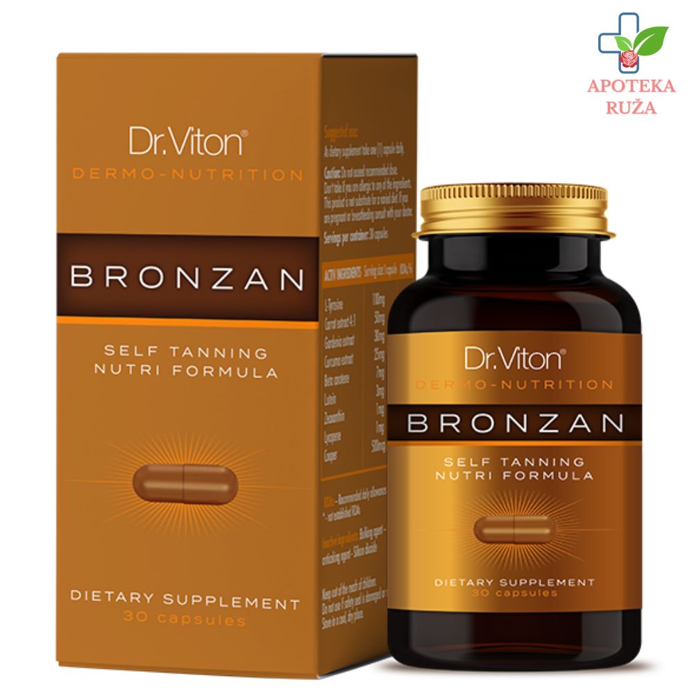 Dr Viton Bronzan kapsule za samopotamnjivanje 30 komada
